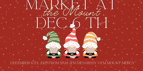 Market at the Mount - December 6th