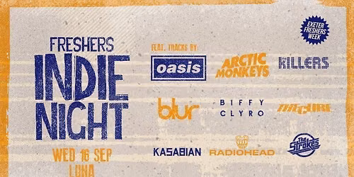 Freshers Indie Night