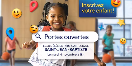 Soir\u00e9e portes ouvertes \u00e0 l'\u00c9\u00c9C Saint-Jean-Baptiste \u00e0 Mississauga