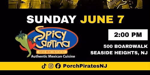 Porch Pirates Live at Spicy Cantina!