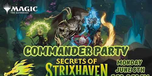 Secrets of Strixhaven Commander Party