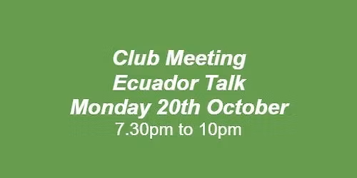  Club Night - Ecuador 