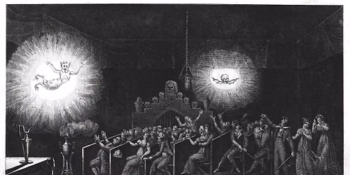 Elliott and Schlemowitz\u2019s "Phantasmagoria," a magic lantern show