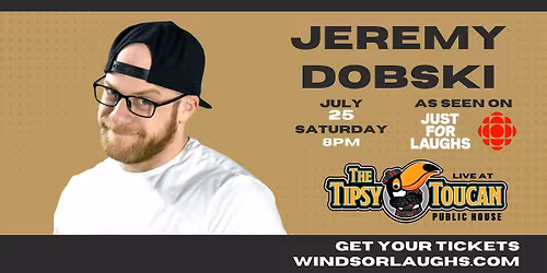 Jeremy Dobski LIVE Comedy At Tipsy Toucan (July 25th)