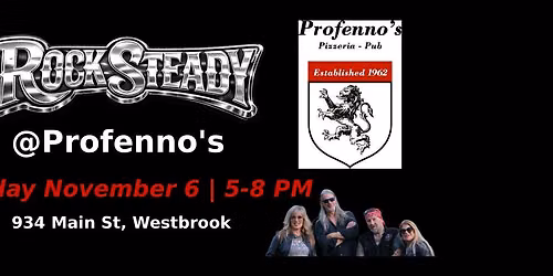 Rock Steady plays Profenno's! Early Show!