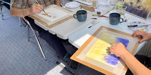 Watercolour Art Along the Waterways