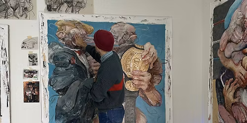 Adam H Marchand Open Studio at Long Meadow Art Residency