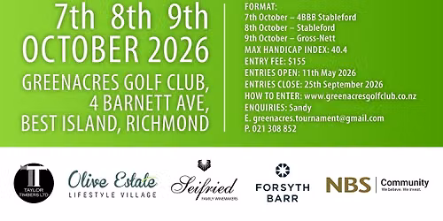 Greenacres Golf Club Women's 3-Day Tournament