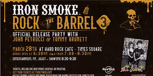 Iron Smoke Rock the Barrel 3 - Official Release Party