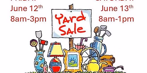 Annual Yard Sale for Charity