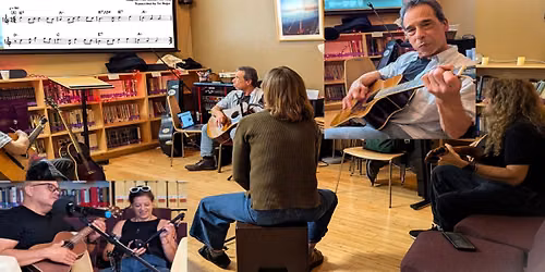 monthly open jam session at The Muse