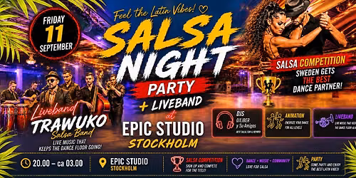 SALSA NIGHT PARTY 2026 \u2013 LIVE BAND & SALSA COMPETITION!