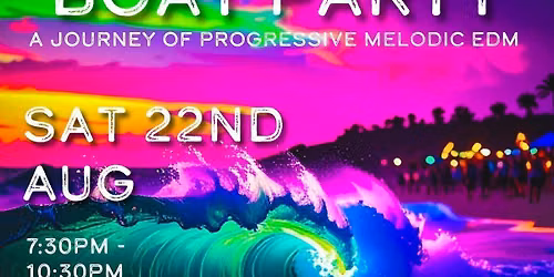 INCEPTION BOAT PARTY &amp; AFTERS - 22nd AUGUST