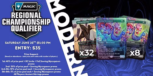 (June 20th) Modern $1K RCQ \u2013 U.S. Regional Championship Qualifier (2025\u201326 Season 5 \u2022 Round 1)