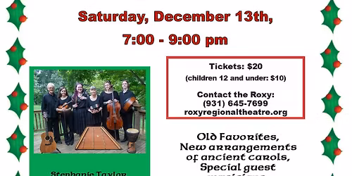 Sing We, Noel! Our 10th Annual Christmas Concert at the Roxy!