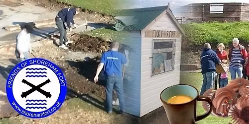 Food For Fort and Site Open for visitors and Work Day