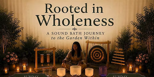 Rooted In Wholeness: A Sound Bath Journey to the Garden Within