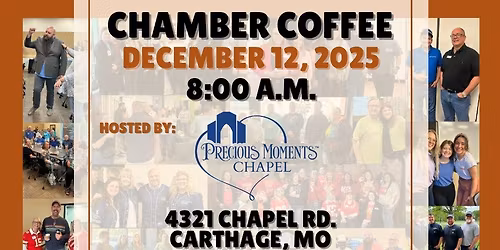 Chamber Coffee-Precious Moments Chapel