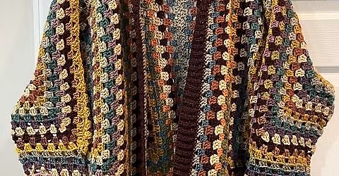 Granny Square Cardigan (2 of 2)