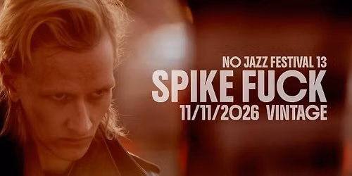 Velika nada australske glazbe Spike Fuck 11. 11. u Vintage Industrial Baru na 13. NO Jazz festivalu