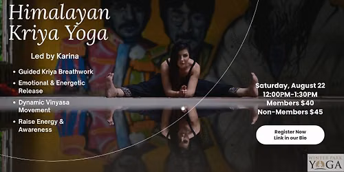 Himalayan Kriya Yoga with Karina