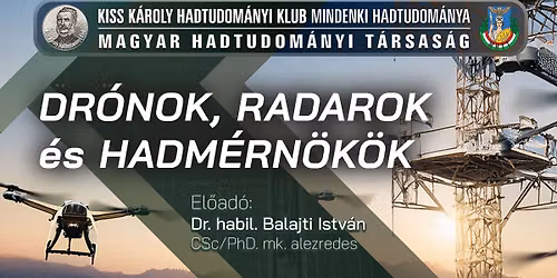 Dr\u00f3nok, radarok \u00e9s hadm\u00e9rn\u00f6k\u00f6k