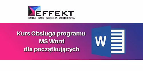 Kurs Obs\u0142uga Programu MS WORD - Katowice