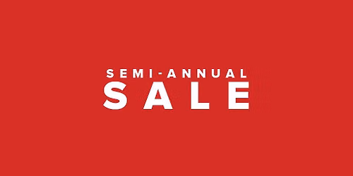 Semi Annual Sale 