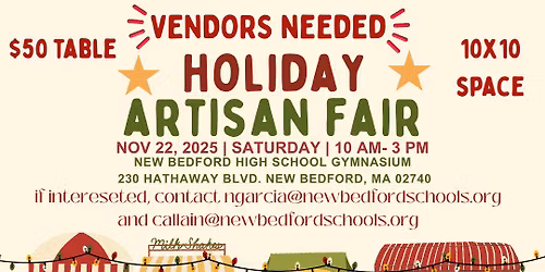 Holiday Artisan Fair hosted by the Class of 2026