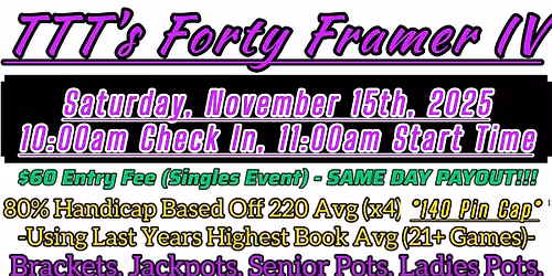 TTT's Forty Framer IV
