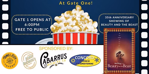 Movie Night at the Ballpark - Beauty and The Beast