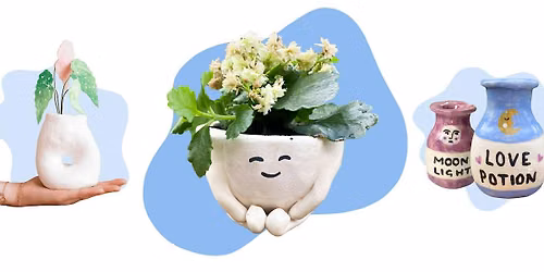 Make Your Own Plant Pot or Vase Pottery Workshop @ Blu Dot - Boston