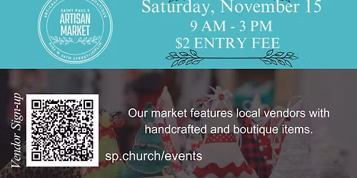 2025 Saint Paul's Artisan Market
