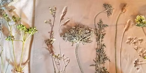 Botanical Painted Clay Tiles ~ Adult Take & Make Craft Kits