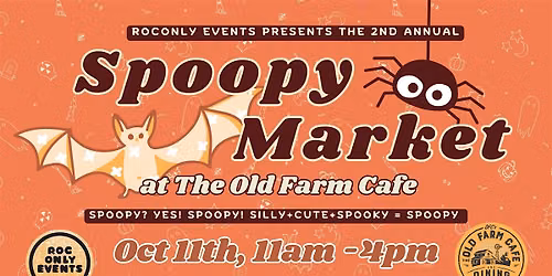 2nd Annual SPOOPY Market at The Old Farm Cafe