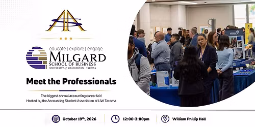 Meet The Professionals (MTP), Accounting Career Fair Hosted by the ASA