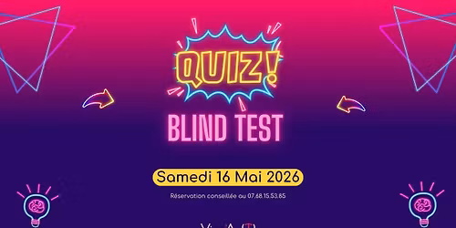 Soir\u00e9e Quiz ! Blind Test au Vign'Au T