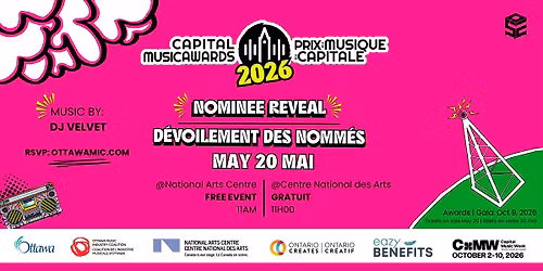 2026 CAPITAL MUSIC AWARDS NOMINEE REVEAL | D\u00c9VOILEMENT DES NOMM\u00c9S 