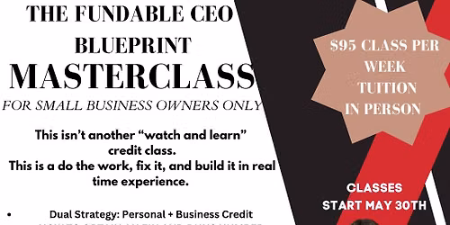 THE FUNDABLE CEO BLUEPRINT MASTERCLASS