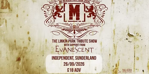 Nu-Revolution Tour - Meteora & Evanesent