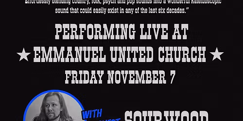 David James Allen with Sourwood at Emmanuel United Church