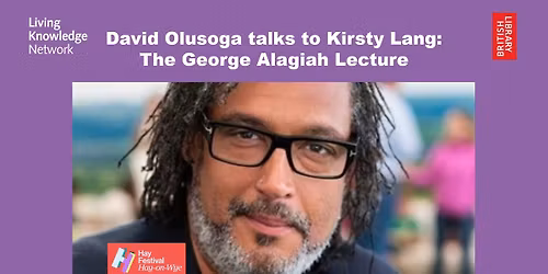 Hay Festival Streams: David Olusoga talks to Kirsty Lang at Girvan Library