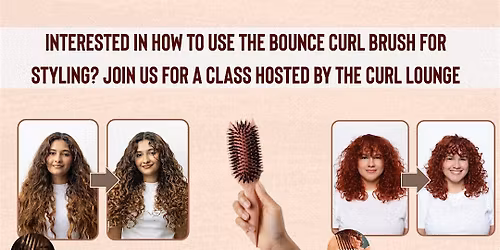 The Curl Lounge X Bounce Curl Styling Class