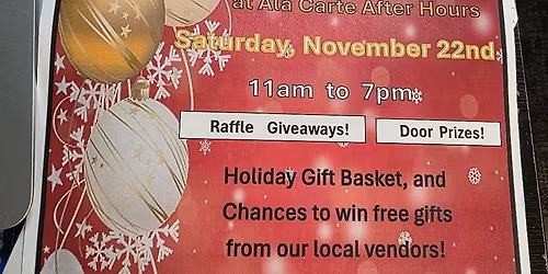 Ala Carte holiday craft show