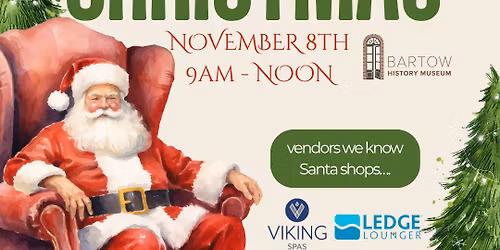 Old-Fashioned Christmas Event with Santa