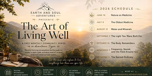 The Art of living Well - Nature As Medicine conversation