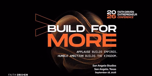 Faith Driven Entrepreneur Conference
