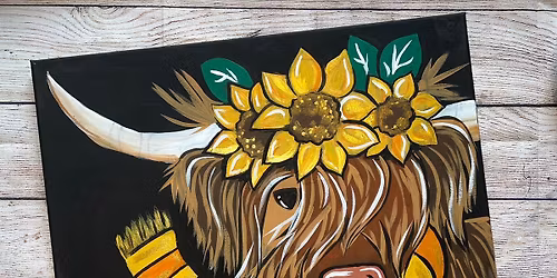 Instructed Canvas- "Fall Highlander"