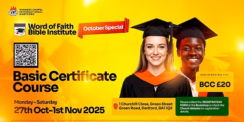 Word of Faith Bible Institute October 2025  Special