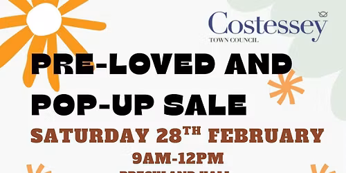 Pre\u2011Loved & Pop\u2011Up Sale